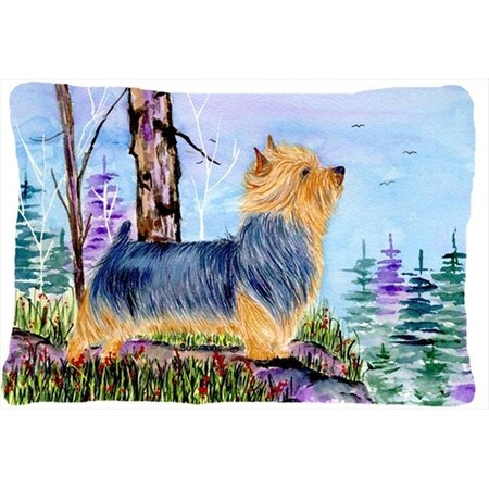 Carolines Treasures Carolines Treasures SS8678PW1216 Norwich Terrier Indoor & Outdoor Decorative Fabric Pillow - 12 x 16 in. SS8678PW1216